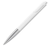 LAMY New Noto - Penna a sfera, colore: bianco opaco/argento