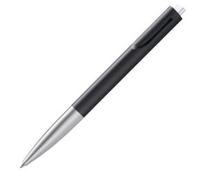 LAMY NOTO 283 Simple Ballpoint Pen Plastic Black/Silver with Triangular Body and