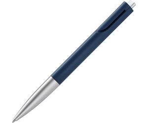 Lamy noto blue-silver penna a sfera - penna a sfera con fusto triangolare in plastica - la clip emerge dal contorno del fusto - ricarica di grande capacità M 16 in larghezza M in nero inclusa