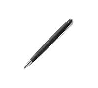 Lamy studio Lx all black sfera- universale con involucro in acciaio inossidabile elegante - con clip a forma di elica - refill gigante M 16 M nero