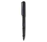 Lamy Penna stilografica con punta fine, colore antracite, modello Safari