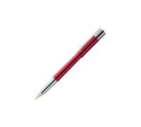 Lamy Scala pianored - Penna stilografica puristica in robusto corpo in metallo e finitura laccata, 14 carati, pennino in oro con tratto F, cartuccia d'inchiostro T 10 blu, per destrimani