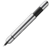 Lamy pico chrome penna a sfera - sfera tascabile innovativa - con un solo scatto a misura naturale - involucro in metallo e larghezza di tratto M - refill M 22 in nero incl.