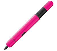 Lamy pico neonpink penna a sfera - sfera tascabile innovativa - con un solo scatto a misura naturale - involucro in metallo e larghezza di tratto M - refill M 22 in nero incl.