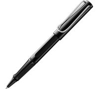 Lamy safari black - roller con impugnatura ergonomica e larghezza di tratto M - per una scrittura piacevole di lunga durata - in plastica robusta ASA - ricambio roller M 63 in nero incluso