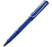 Lamy safari blue - roller con impugnatura ergonomica e larghezza di tratto M - per una scrittura piacevole di lunga durata - in plastica robusta ASA - ricambio roller M 63 in blu incluso
