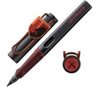 Lamy safari Harry Potter Gryffindor™ Penna stilografica - Edizione speciale con stemma della casa - Pennino in acciaio (EF) - Impugnatura ergonomica - Сartuccia d’inchiostro T10 blu - Per destrorsi