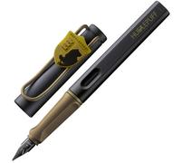 Lamy safari Harry Potter Hufflepuff Penna stilografica - Edizione speciale con stemma della casa - Pennino in acciaio (F) - Impugnatura ergonomica - Cartuccia d’inchiostro T10 blu - Per destrorsi