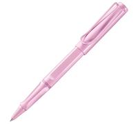 Lamy Safari Lightrose - Penna roller classica senza tempo con impugnatura ergonomica e larghezza del tratto M, custodia in plastica ASA robusta, con ricarica M 63, blu