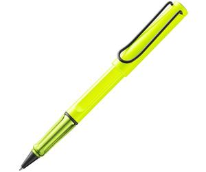 Lamy safari neonyellow - roller con impugnatura ergonomica e larghezza di tratto M - per una scrittura piacevole di lunga durata - in plastica robusta ASA - ricambio roller M 63 in nero incluso