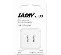 LAMY safari note+ punta di ricambio grey (2 pezzi) - punta sostituibile LAMY Z130 - punta penna Stylus per l'alternativa della penna Apple - per la LAMY safari note+