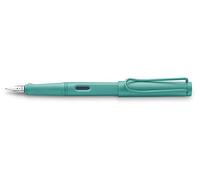 Lamy Safari - Penna stilografica con pennino fine, colore: Aquamarine
