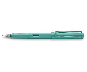 Lamy Safari - Penna stilografica con pennino fine, colore: Aquamarine