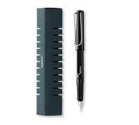 Lamy Safari Penna Stilografica Penna Ef, F, M, B, LH SX + Custodia