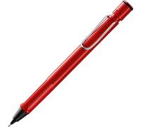 Lamy safari red - Matita meccanica con impugnatura ergonomica e corpo in plastica robusta ASA - ideale per disegnare e scrivere - ricambio M 41 a tratto fine 0,5 mm e punta per cancellare inclusi