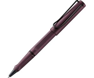 Lamy Safari Scarlet - Penna a sfera classica senza tempo con manico ergonomico e tratto M - Corpo in robusta plastica ASA - con mina M 63 in blu