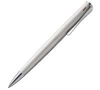 Lamy studio brushed sfera- universale con involucro in acciaio inossidabile elegante - con clip a forma di elica - refill gigante M 16 M nero