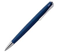 Lamy studio imperialblue sfera- universale con involucro in acciaio inossidabile elegante - con clip a forma di elica - refill gigante M 16 M nero