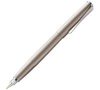 Lamy studio Palladium - penna con corpo elegante in metallo - pennino in oro 14 ct., parzialmente platinato F- cartuccia d'inchiostro T 10 blue incl.