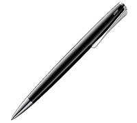 Lamy studio pianoblack sfera- universale con involucro in acciaio inossidabile elegante - con clip a forma di elica - refill gigante M 16 M nero