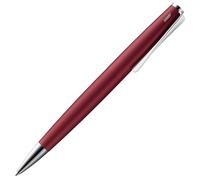 Lamy studio royalred sfera- universale con involucro in acciaio inossidabile elegante - con clip a forma di elica - refill gigante M 16 M nero