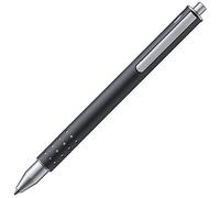 Lamy swift anthracite roller- semplice con un'esperienza di scrittura fluida - involucro robusto in acciaio inossidabile e larghezza di tratto B - con refill roller M 66 blue