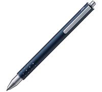 LAMY swift imperialblue roller- semplice con un'esperienza di scrittura fluida - involucro robusto in acciaio inossidabile e larghezza di tratto B - con refill roller LAMY M 66 blue