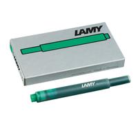 Lamy T10 Green Ink Cartridges x 1 Fountain green