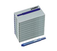 LAMY T10 Set di 10 cartucce di inchiostro cancellabili con grande riserva di inchiostro, adatte per tutti i modelli di penne stilografiche Lamy, contenuto 1,25 ml per cartuccia, 5 pezzi per pacchetto