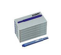 LAMY T10 Set di 6 cartucce di inchiostro cancellabili con grande riserva di inchiostro, adatte per tutti i modelli di penne stilografiche Lamy - Contenuto 1,25 ml per cartuccia - 5 pezzi per