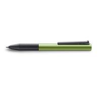 Lamy Tipo Penna roller 339 - Penna roller senza cappuccio in alluminio di colore verde chiaro con meccanismo a clip/spinta integrato, con penna roller, tratto M
