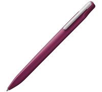 Lamy xevo 262 - Penna a sfera girevole in plastica con superficie borgogna opaca, clip in metallo a molla estranea, con mina grande, tratto M, 1 pezzo (confezione da 1)