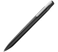 Lamy xevo black - Penna a sfera equilibrata con meccanismo a rotazione e larghezza del tratto M - forma triangolare con clip in metallo - include ricarica M 16 di grande capacità in blu