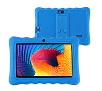 LAMZIEN P2 Tablet 7 Pollici Android 10 IPS HD Touch Screen 16GB ROM (TF 128GB) Quad-Core WiFi GPS Bluetooth Dual-Camara Google Play GMS Certified, con Custodia, Blu