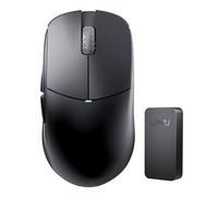 Lamzu Atlantis Mini Mouse Gaming Wireless 4K, Ultra Leggero 51g, Interruttore Meccanico, 26000 DPI, Simmetrico, MCU Nordic 52840, Sensore PAW3395, Dongle 4K Incluso