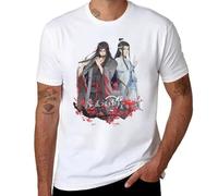 LAN Wangji And Wei Ying - Mo Dao zu Shi - Grandmaster of Demonic Cultivation - The Founder of Diabolism T-Shirt 1 White XXL