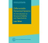Lan Wen Differentiable Dynamical Systems (Copertina rigida)