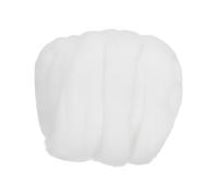 Lana Cardata, 100G/3.53OZ Lana Pura Per Feltro, Bianca