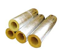 Lana di pietra della manica del tubo dell'isolamento ad alta temperatura e silicato di alluminio della lana di vetro 1 48mm di isolamento del diametro per la protezione termica ottimale