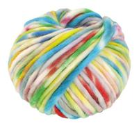 LANA GROSSA Coriandoli FB 6 - Filo a stoppino in merino, spessore al dito, con stampa maculata, filato a maglia a mano in 100% lana vergine (merino), 100 g di lana per maglieria e uncinetto, 50 m