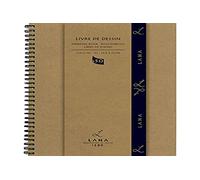 Lana - Libro da disegno, 150 g, A5, 50 fogli, 14,8 x 21 cm