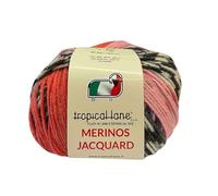 Lana Merinos Jacquard Tropical Lane - 29 - multicolor viola