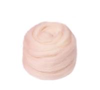 Lana per feltro ad ago Feltro di lana Fibra morbida Roving fai da te Materiali for infeltrimento ad ago Strumento for principianti(S34,20g)