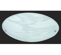 LANA PLAFONIERA VETRO DECORATO ALABASTRO D.25CM 1 LUCE ATTACCO E27