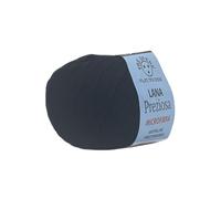 Lana Preziosa Tre Sfere Microfibra 100% 500 grammi (10 gomitoli da 50 gr x 130 mt) per Accessori, Borse, Abbigliamento e Granny con Ferri da Maglia o Uncinetto (Nero - K940)