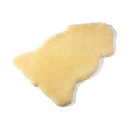 LANABEST XXL - Pelliccia di agnello medicale extra grande in lana merino di alta qualità. Prodotta in Germania. Pelliccia spessa, soffice, piacevole al tatto, lavabile a 30 gradi. Dimensioni: ca. 100 cm