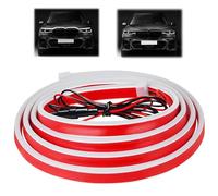 LANAFAY Luce di Marcia Diurna 160 cm, Luci a LED Esterne Impermeabil per Auto 12V, Scan Start Striscia Luminosa 10-16V, Luce Decorativa Luminosa Flessibile per Cofano Auto,SUV, Camion