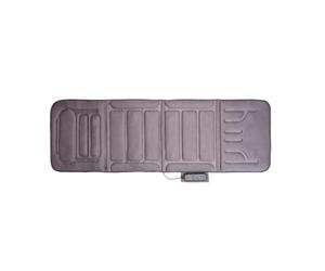 LANAFORM Massage Mattress - Materassino Massaggiante Elettrico - 4 Zone Vibrazione E 2 Zone Riscaldanti - 5 Programmi - 3 Intensità - Per Tutto Il Corpo - Relax Casa - Divano - Poltrona - Letto