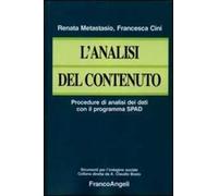 L'analisi del contenuto. Procedure di analisi dei dati con il programma SPAD