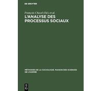L'analyse des processus sociaux (Copertina rigida)